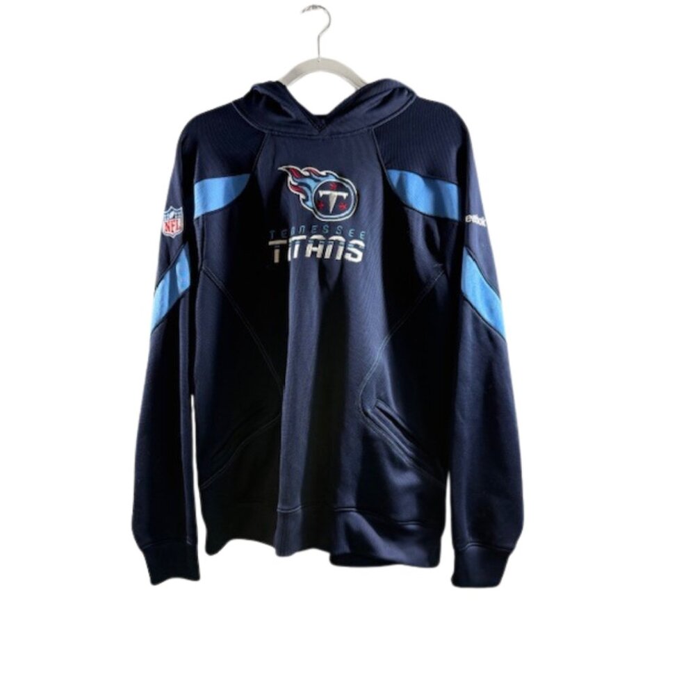 Tennessee Titans NFL Onfield Reebok Hoodie Size M Official Team Gear - Picture 4 of 8